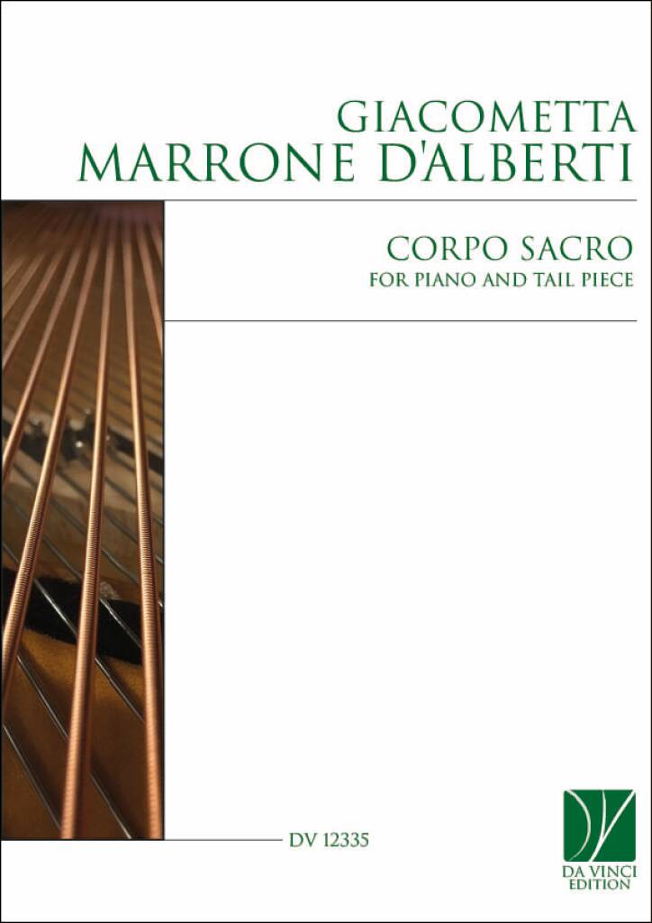 Corpo sacro, for Piano and Tail Piece